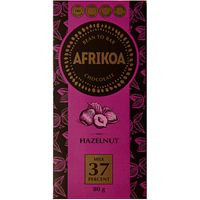 Afrikoa 37% Milk Chocolate with Hazelnut